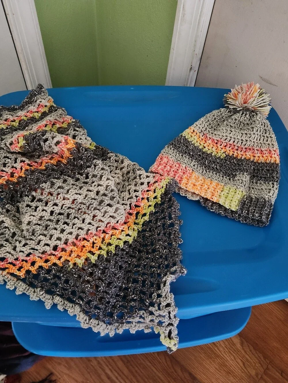 Scarf And Hat Set